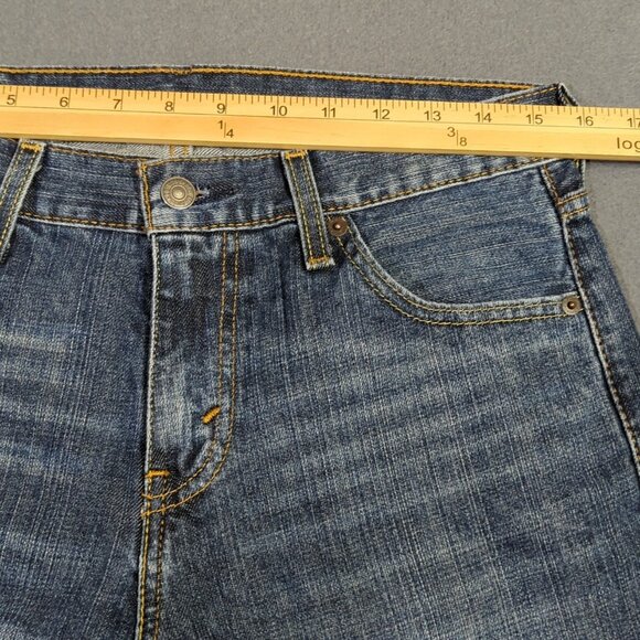 Levi's Jeans Men's 30x30 Blue 527 Slim Fit Boot Cut Denim - Picture 6 of 11